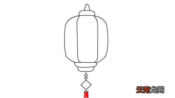 红灯笼简笔画