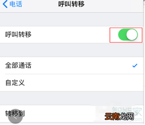 苹果手机呼叫转移怎么设置