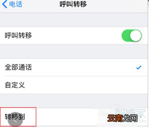 苹果手机呼叫转移怎么设置