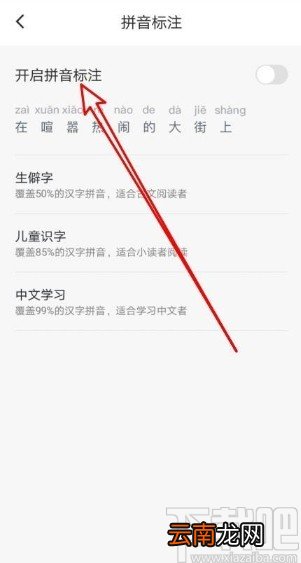 百度阅读app打开拼音标注功能的方法