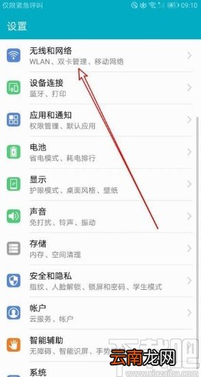 华为mate30切换4G网的方法步骤