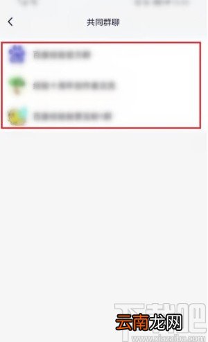 手机QQ查看与好友的共同群聊的方法