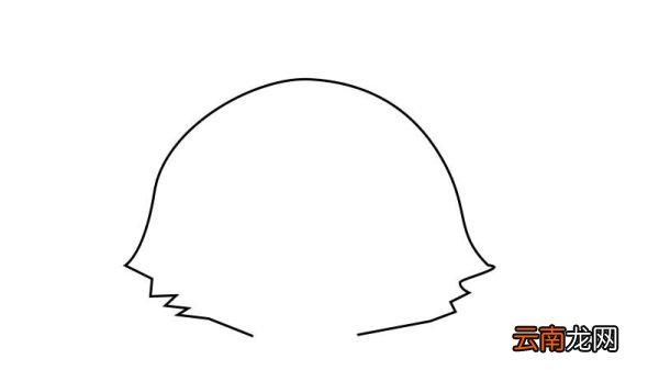 狼头简笔画