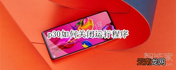 p30如何关闭运行程序