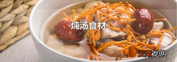炖汤食材