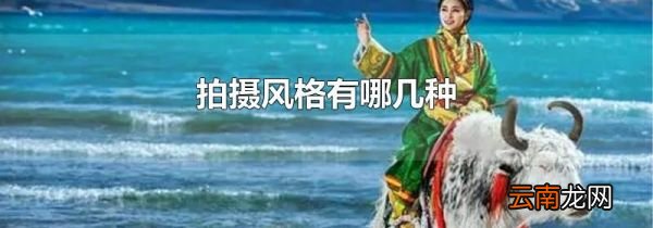 拍摄风格有哪几种