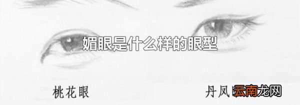 媚眼是什么样的眼型