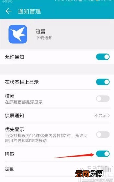 迅雷app开启下载提示音的方法