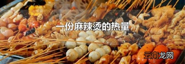 一份麻辣烫的热量