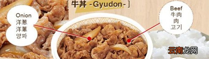 牛丼饭为什么念dong？