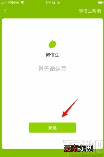 微信app充值微信豆的方法