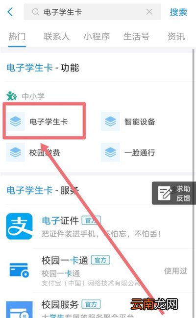支付宝电子学生证在哪