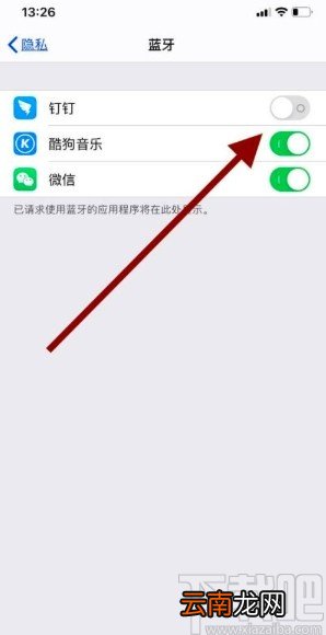 苹果手机设置应用蓝牙权限的方法