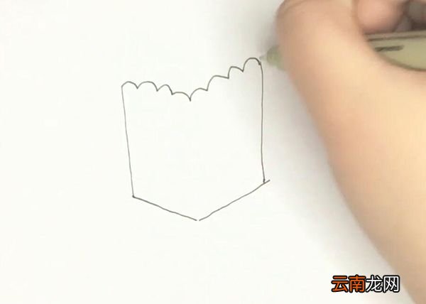 爆米花简笔画