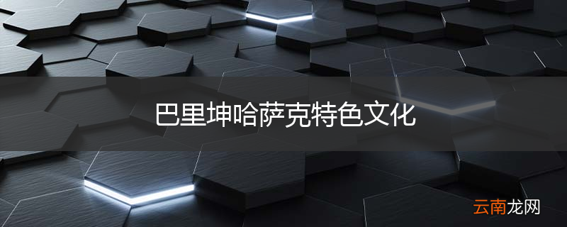 巴里坤哈萨克特色文化