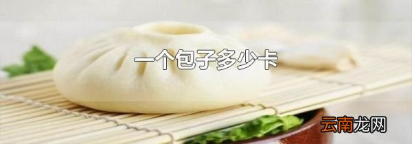 一个包子多少卡