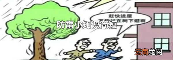 防雷小知识简短