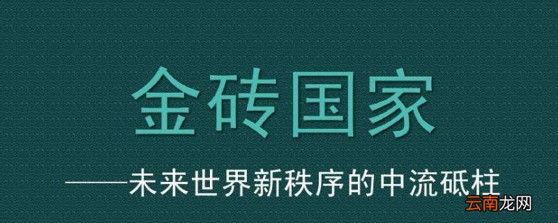 金砖国家之间的相互合作被称为什么