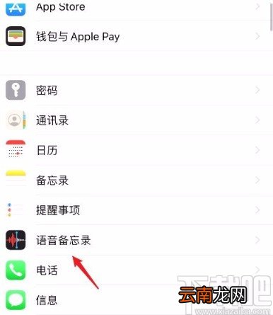 苹果手机调整备忘录音频质量的方法