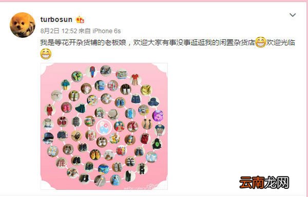 孙俪在什么app上卖闲置物品?是不是在花粉儿app?