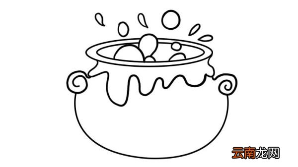 魔法药水简笔画