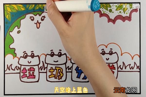 垃圾分类手抄报