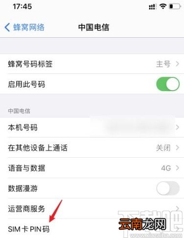 iPhone11锁定SIM卡的方法