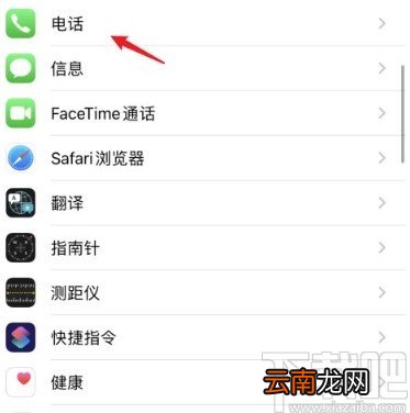 苹果手机关闭在其他设备上同步通话的方法