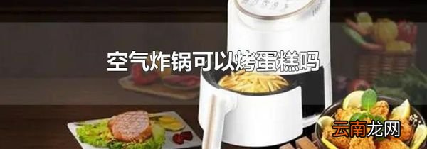 空气炸锅可以烤蛋糕吗