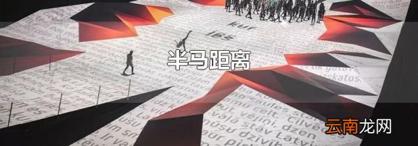 半马距离