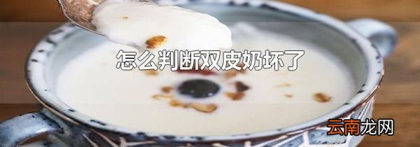 怎么判断双皮奶坏了