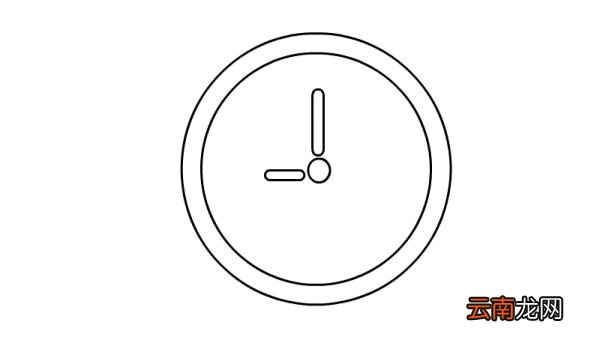 钟表简笔画