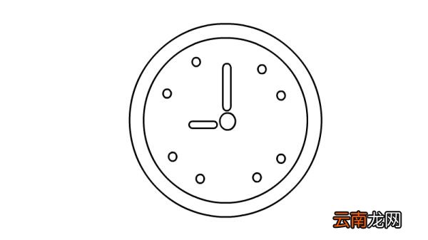 钟表简笔画