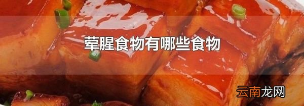 荤腥食物有哪些食物