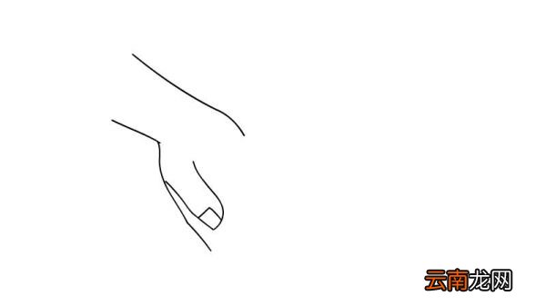 手捧爱心简笔画