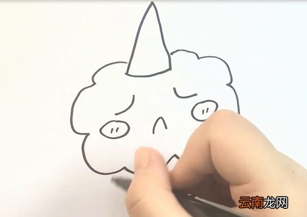 下雪简笔画