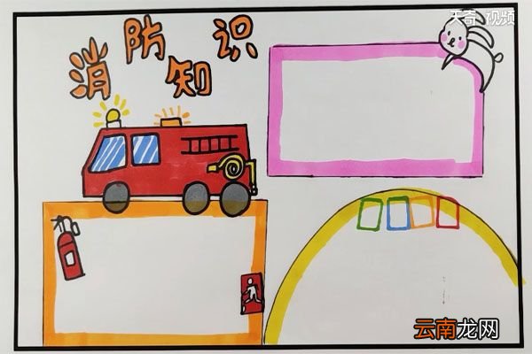 关于消防安全的手抄报