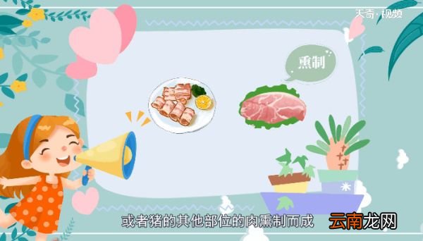 培根肉是什么肉 培根肉是什么肉做的