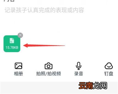 钉钉提交作业怎么上传文件