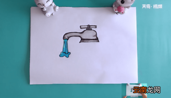 水龙头简笔画 水龙头简笔画报