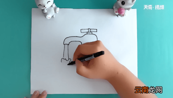 水龙头简笔画 水龙头简笔画报