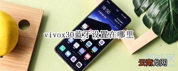 vivox30蓝牙设置在哪里