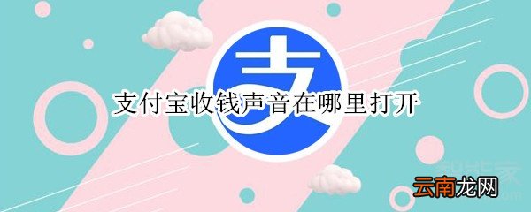 支付宝收钱声音在哪里打开