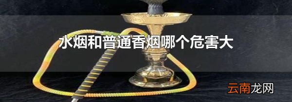 水烟和普通香烟哪个危害大