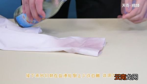血弄到衣服上怎么洗干净 衣服上不小心弄上血迹怎么办