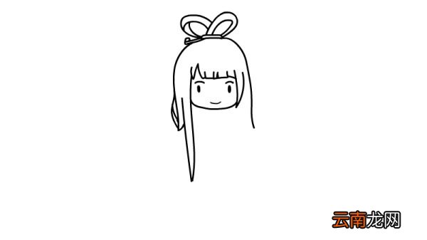 古风简笔画人物女怎么画