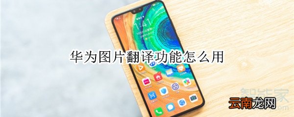 华为图片翻译功能怎么用