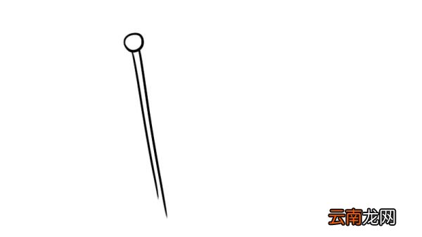红旗简笔画