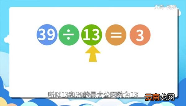 13和39的最大公因数和最小公倍数13和39的最大公因数和最小公倍数