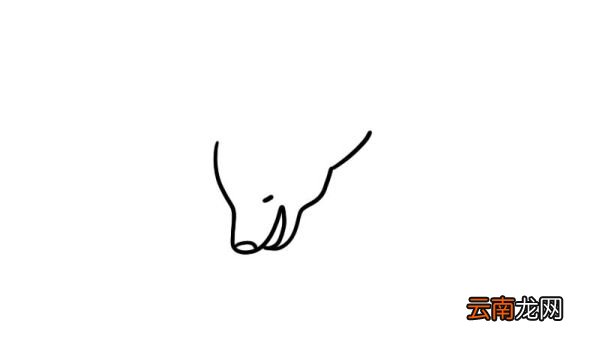 吃狗粮的柴犬简笔画